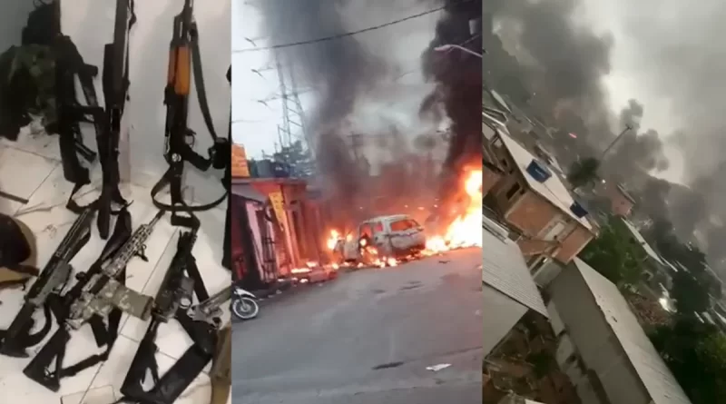 Megaoperação no Rio deixa 64 mortos em ofensiva do Estado contra o Comando Vermelho