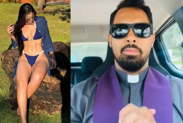 Padre é flagrado com noiva de fiel dentro de casa paroquial