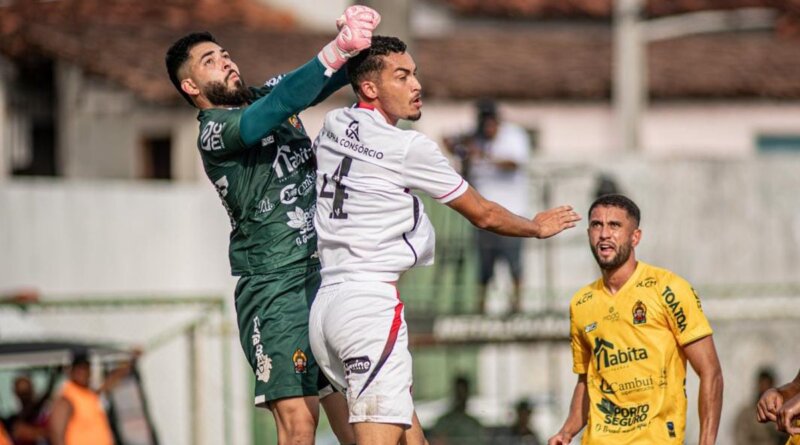 Vitória sai na frente, mas empata com o Porto-BA e segue sem vencer no Baianão