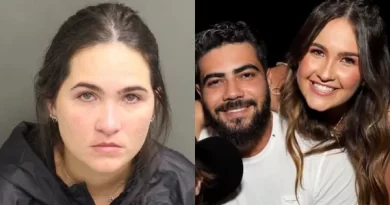 Esposa de Henrique, da dupla sertaneja Henrique & Juliano, é presa em Orlando por desobedecer abordagem e dirigir com habilitação vencida