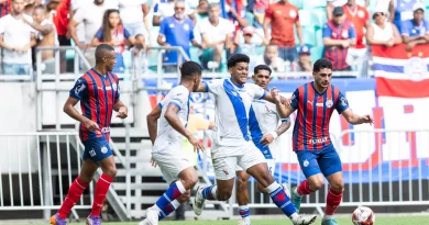 Bahia vence o Porto na Fonte Nova e mantém liderança isolada do Baianão