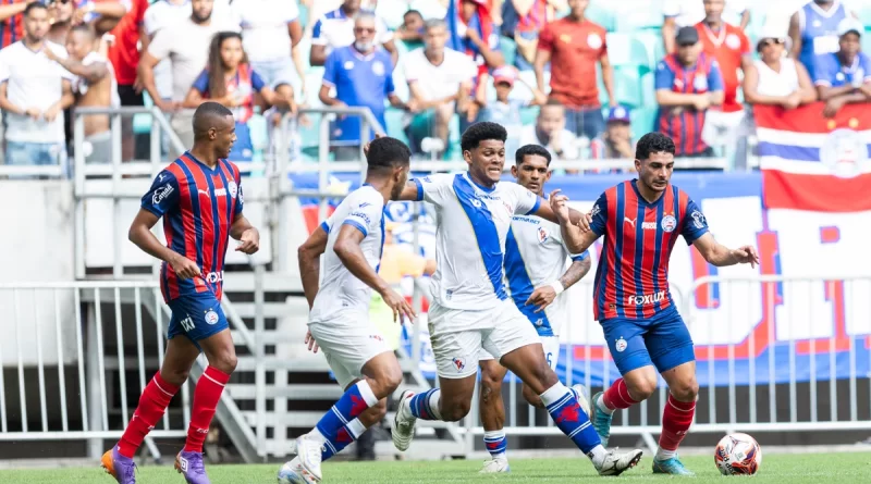 Bahia vence o Porto na Fonte Nova e mantém liderança isolada do Baianão