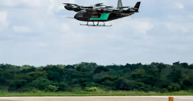 Embraer realiza voo de carro voador e avança em projeto de mobilidade aérea no Brasil