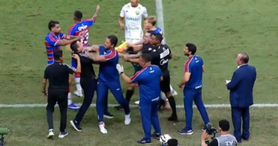 Técnicos de Fortaleza e Cuiabá trocam agressões e são expulsos da partida 2