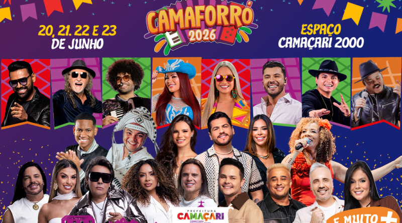 Camaçari terá quatro dias de festa e mais de 50 atrações