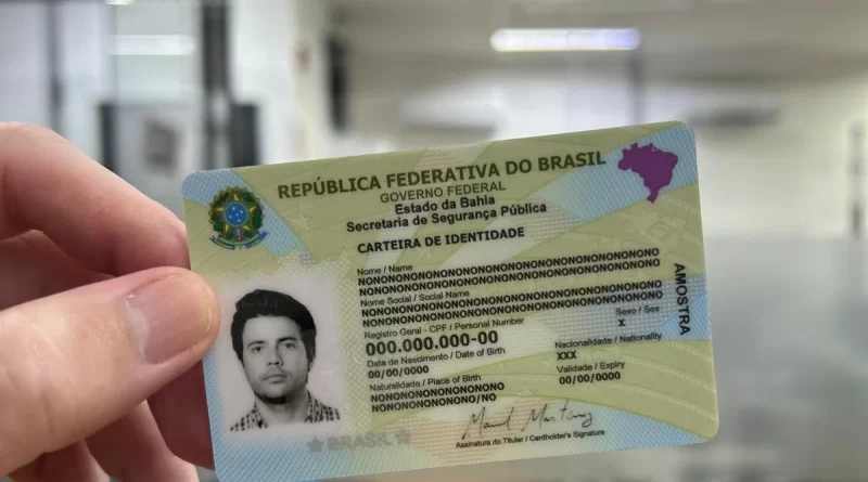 Com custo de R$ 91,72, Jerônimo lança nova Carteira de Identidade Nacional em cartão