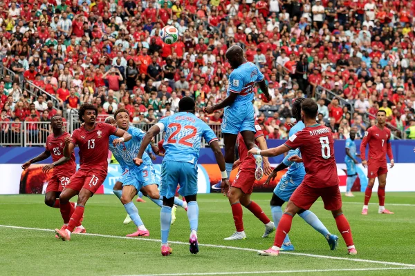 Congo segura Portugal e garante o empate na estreia das seleções na Copa 1
