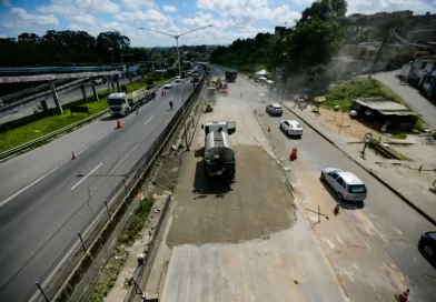 BR-324 volta a ser parcialmente interditada após novo afundamento do asfalto em Simões Filho