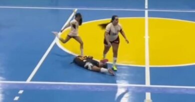 Jogadora é suspensa por cinco anos após chutar adversária na cabeça durante partida de futsal no Ceará