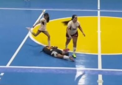 Jogadora é suspensa por cinco anos após chutar adversária na cabeça durante partida de futsal no Ceará