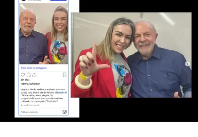 Lula nega proximidade com Roberta Luchsinger, mas fotos contradizem e levantam novas dúvidas