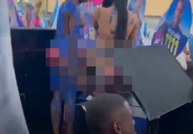 Mulheres seminuas em carreata ligada à campanha de Neto geram repercussão na Bahia