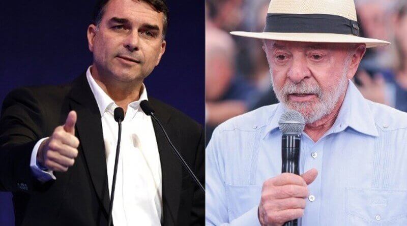 Gerp aponta Flávio Bolsonaro com 46% e Lula com 44% dos votos válidos no 1º turno