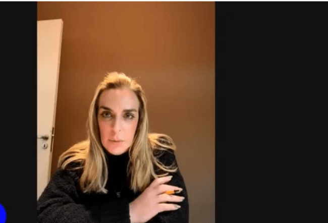 Roberta Luchsinger afirma que não revelou 1% do que sabe e diz temer pela própria vida e a das filhas