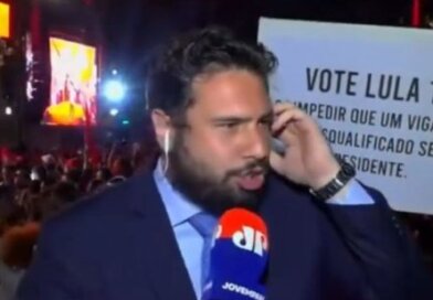 Apoiadores de Lula hostilizam repórter da Jovem Pan durante ato em São Paulo